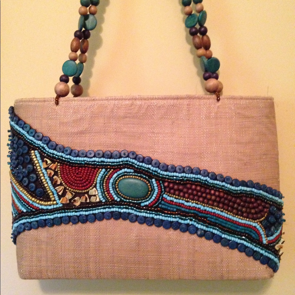 Artisan Beaded Handbag
