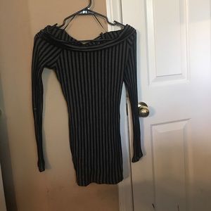Guess off the shoulder top with back cutouts