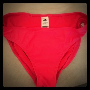 Adidas Bright red Bikini Bottom