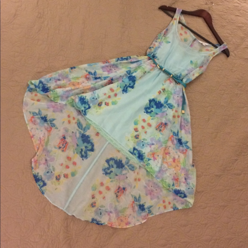 High-Low Watercolor dress!