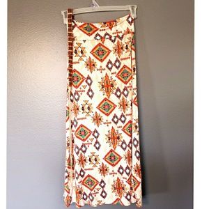 Tribal Maxi Skirt