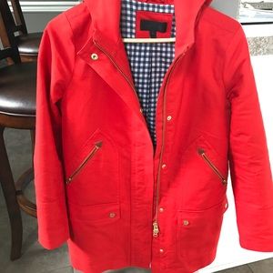 J Crew Raincoat (Like new!)