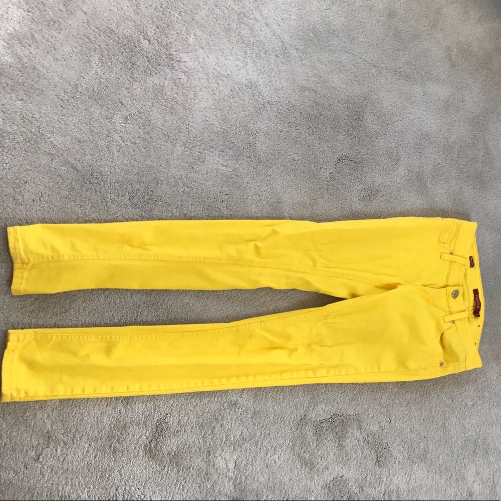 Yellow Vigold skinny jeans