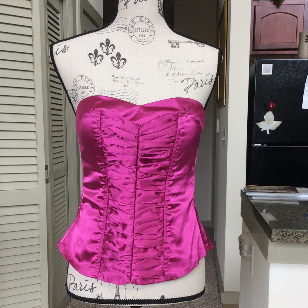 ๐ Satin Bustier Top ๐ - Picture 1 of 5