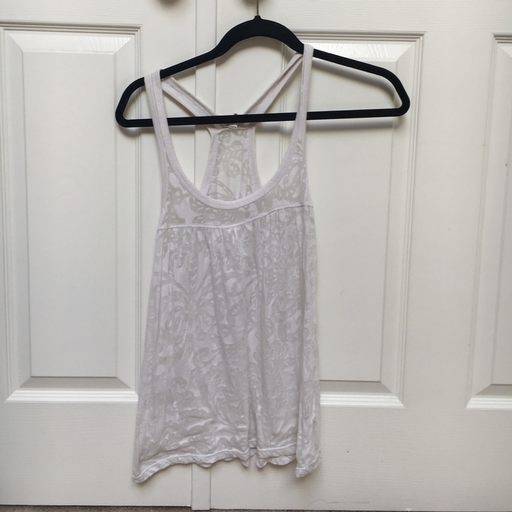 Aeropostale Burnout Racerback Tank Top