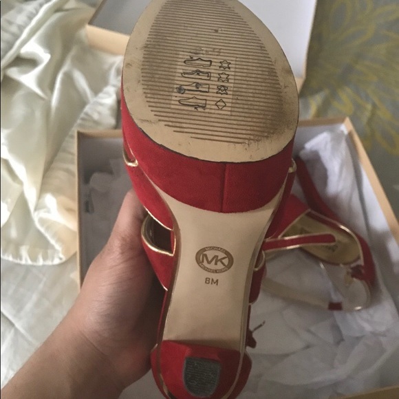 michael kors slingback heels