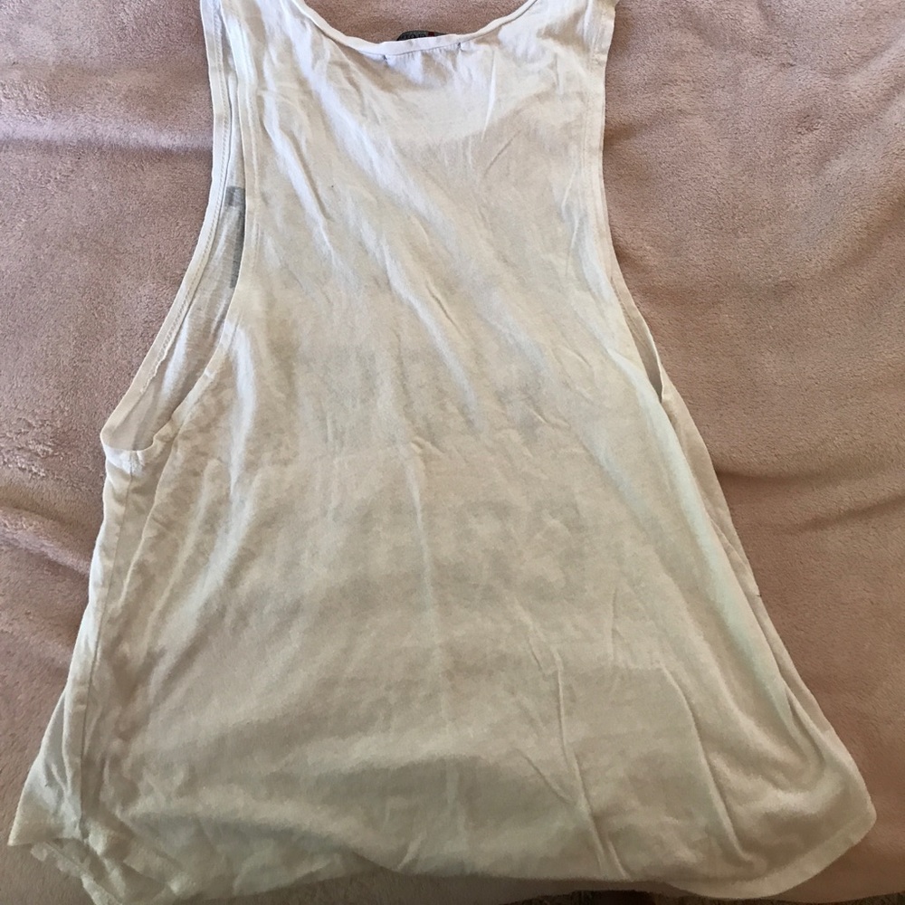 Okay, but first coffee muscle tank top - Picture 2 of 2