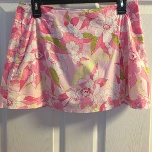 Women's wrapper skort Lilly Pulitzer-esque