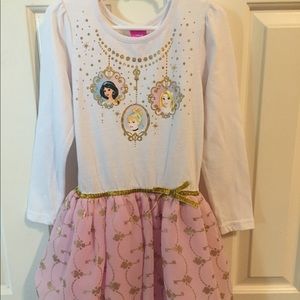 Little girls Disney Princess dress Size 5