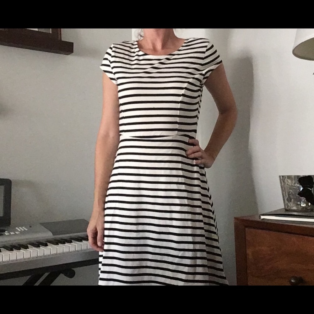 Old Navy Striped Jersey Dress