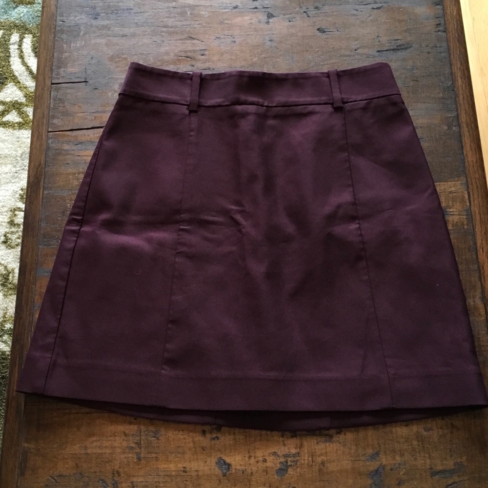 EXPRESS NWT Wine Colored Mini Skirt