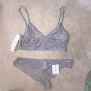Calvin Klein new with tags bra and undies!