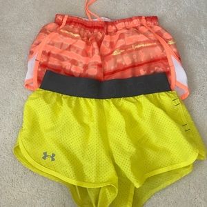 Under Armour running shorts