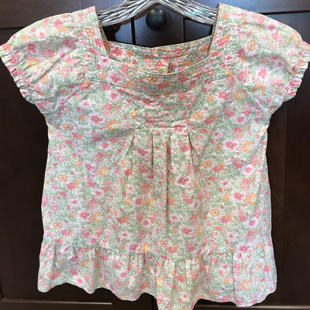 Girls Osh Kosh Ruffle Top