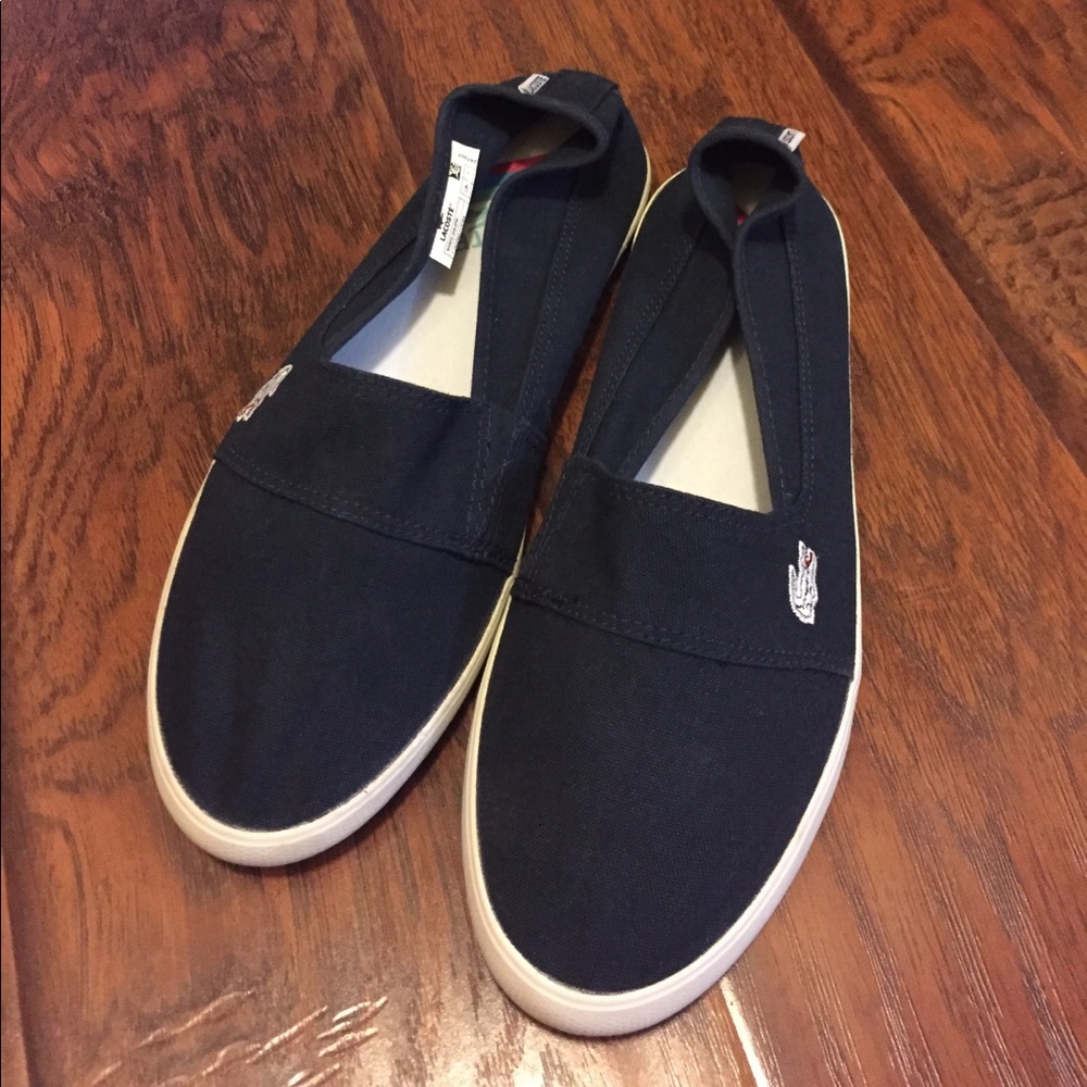 Lacoste Marcie Jaw SPW navy women's shoes size 9