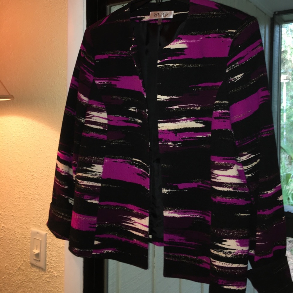 Kasper suit top!
