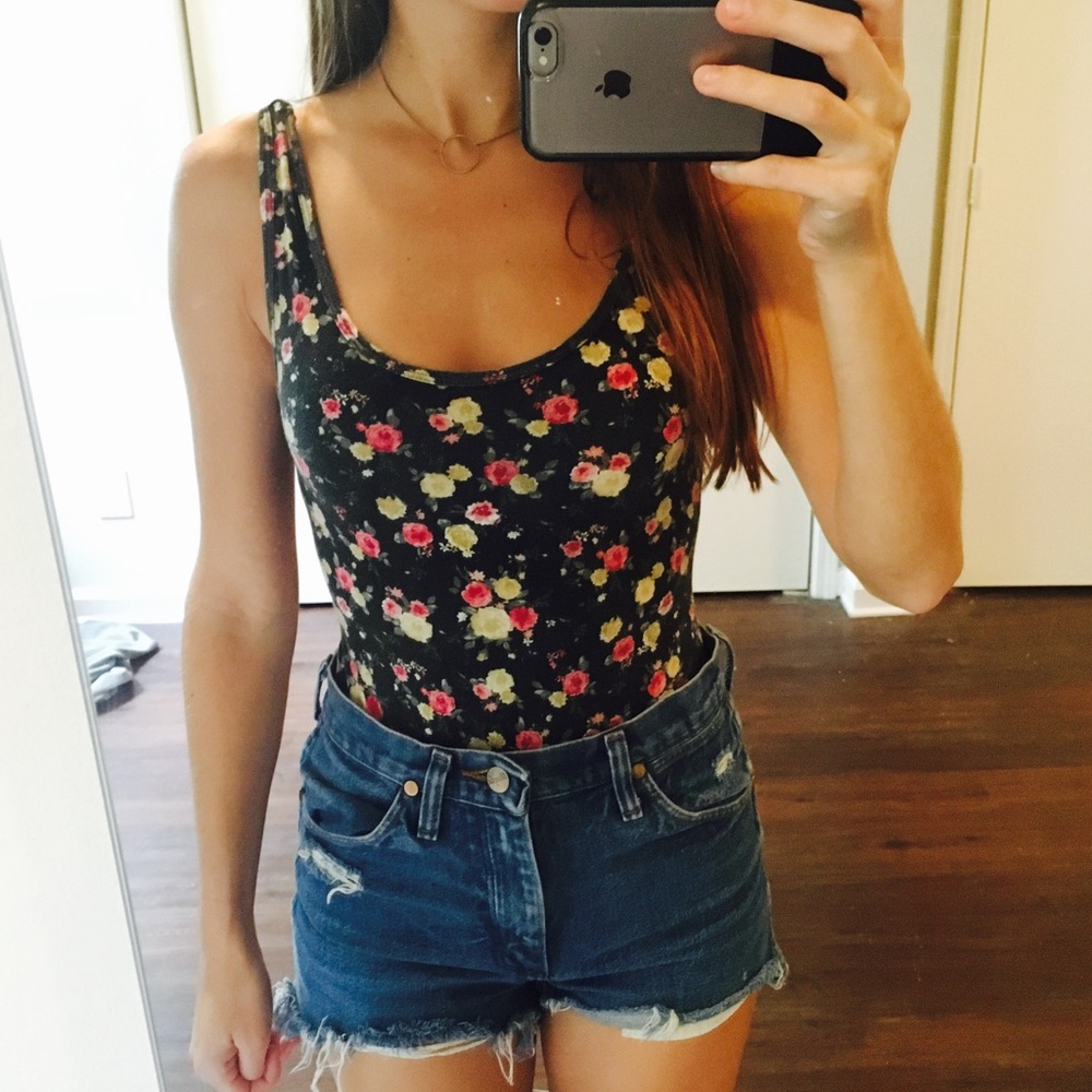 Floral bodysuit