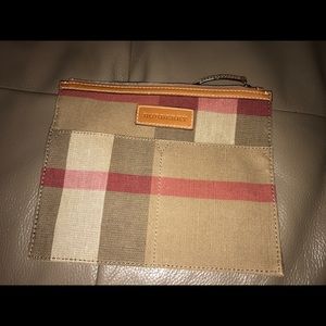 Burberry envelope clutch