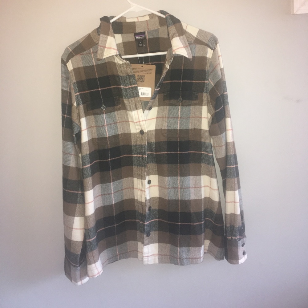 NWT Patagonia Fjord Flannel Shirt Sz 8