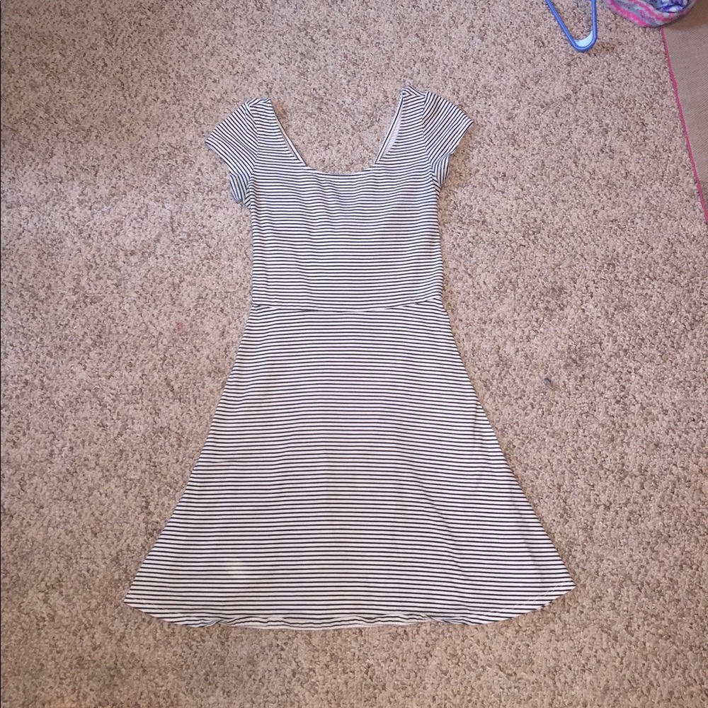 stripped dress
