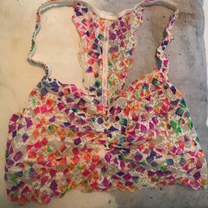Victoria's Secret PINK rainbow bralette 🌈