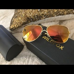 Wildfox airfox aviator sunglasses
