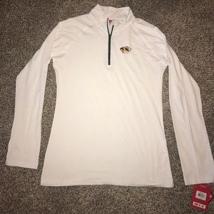 MU Quarter zip shirt
