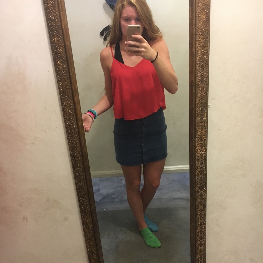 Jean skirt!!! From boutique!