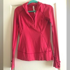 Lululemon Think Fast Pullover, half zip