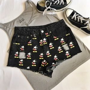 Disney Mickey Mouse Shorts  (Size 25)