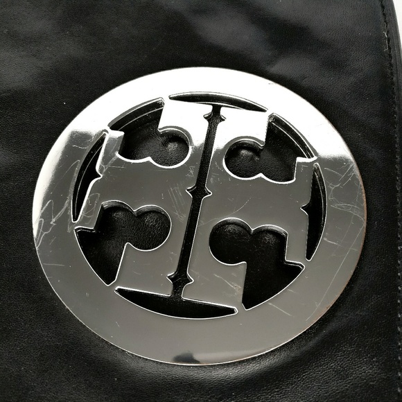 TORY BURCH Black Genuine leather Crossbody bag - Picture 4 of 8