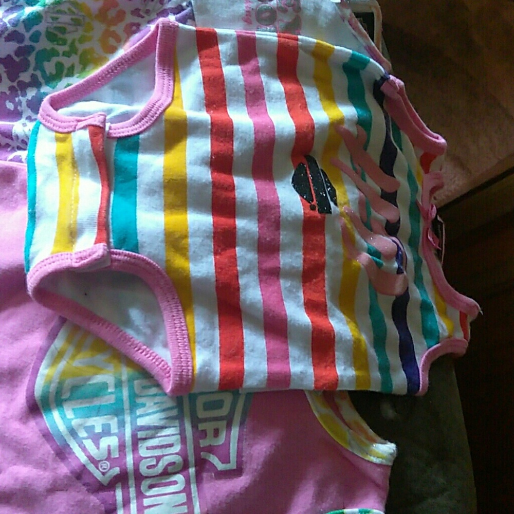Harley Davidson outfits lot of baby girl clothes
