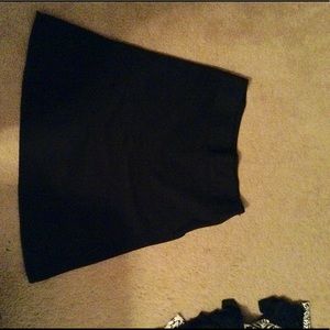 Black skirt