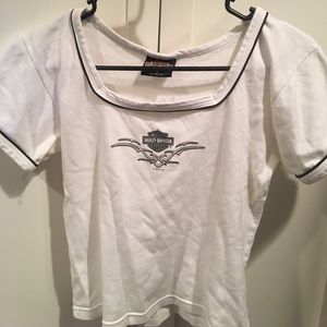 Harley Davidson crop top