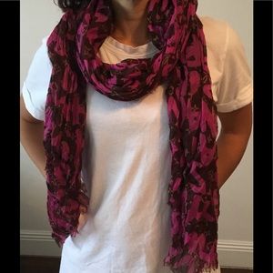 Louis Vuitton oversized scarf