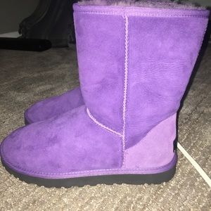 Purple Ugg boots