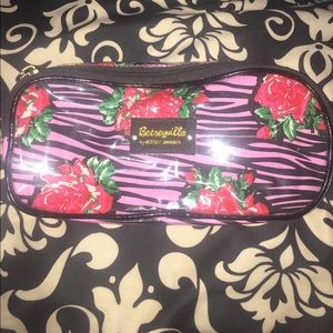 Betsey Johnson makeup Bag