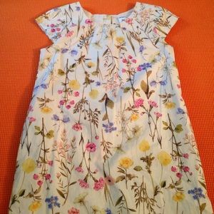 Carters 6x floral knee length dress
