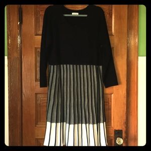 Calvin Klein knit dress, size 1X, worn once. Cute!