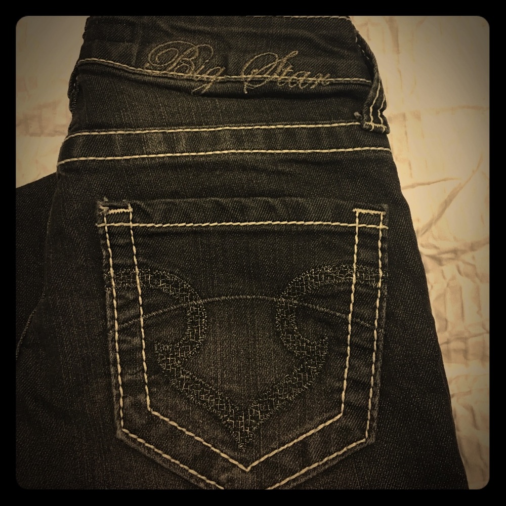 Big Star Black " Sweet Skinny "jeans