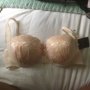 rose pink René Rofé lingerie bra