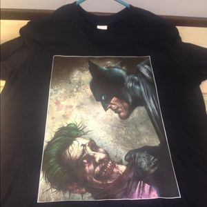 Bateman and Joker t-shirt new without tag