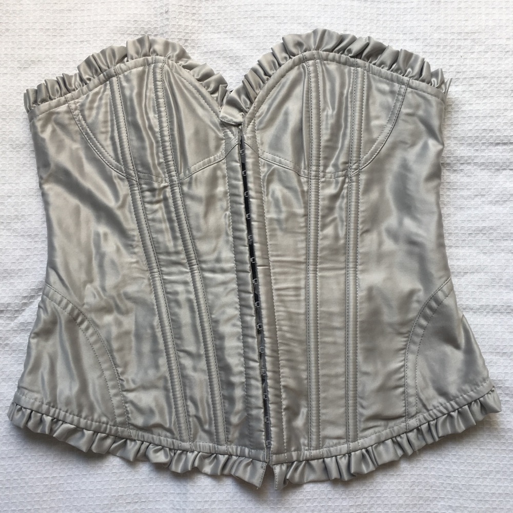 Victoria's Secret Silver Corset