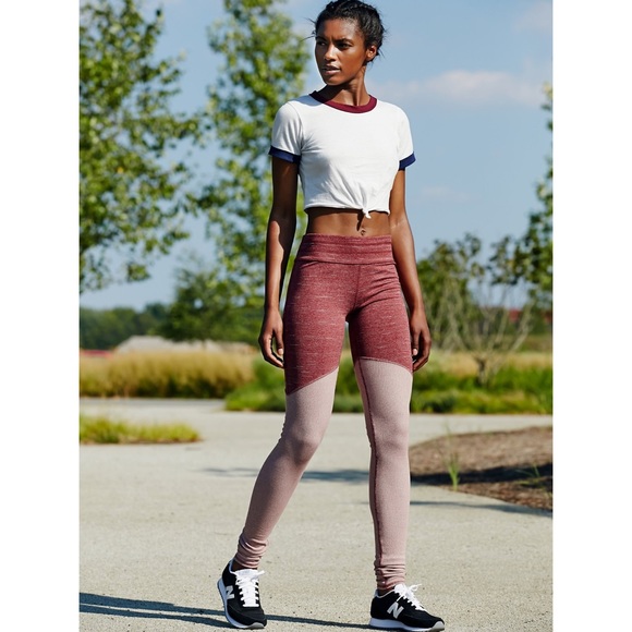 free people • evolution leggings • colorblock wine - Picture 2 of 4