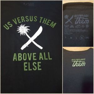 US Versus Them t shirt