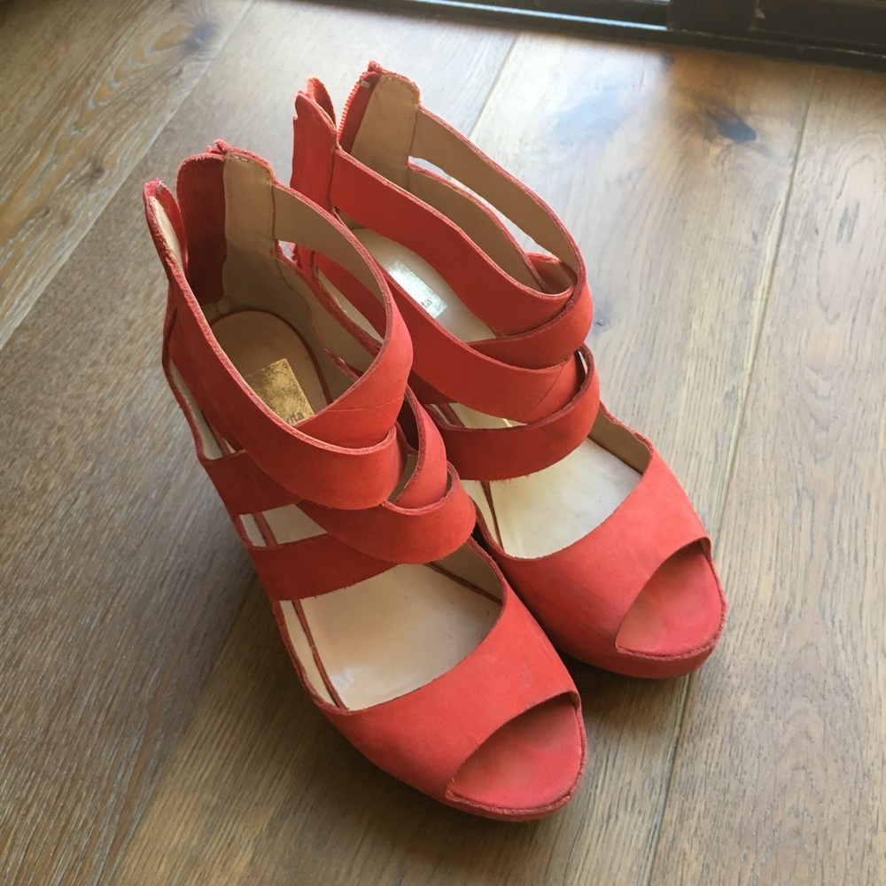 Dolce vita red shoes