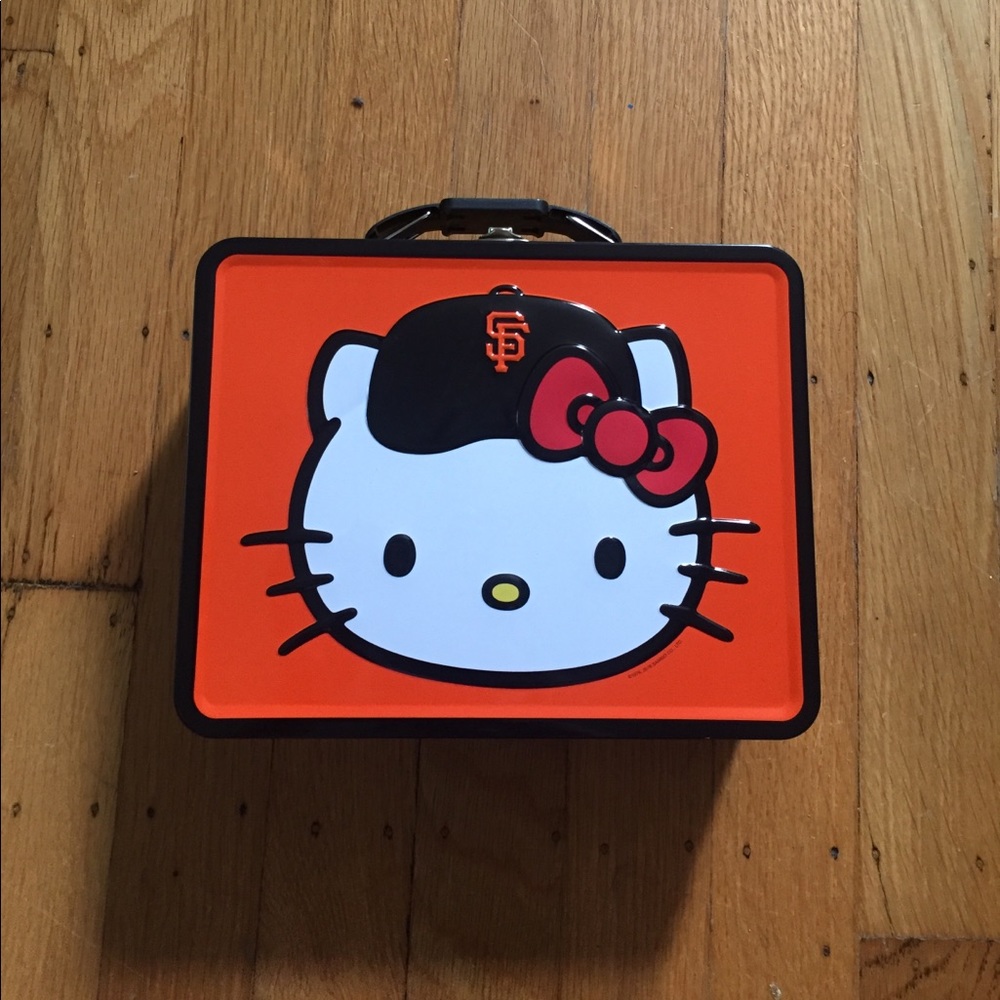 Ltd edition SF Giants Hello Kitty Lunchbox