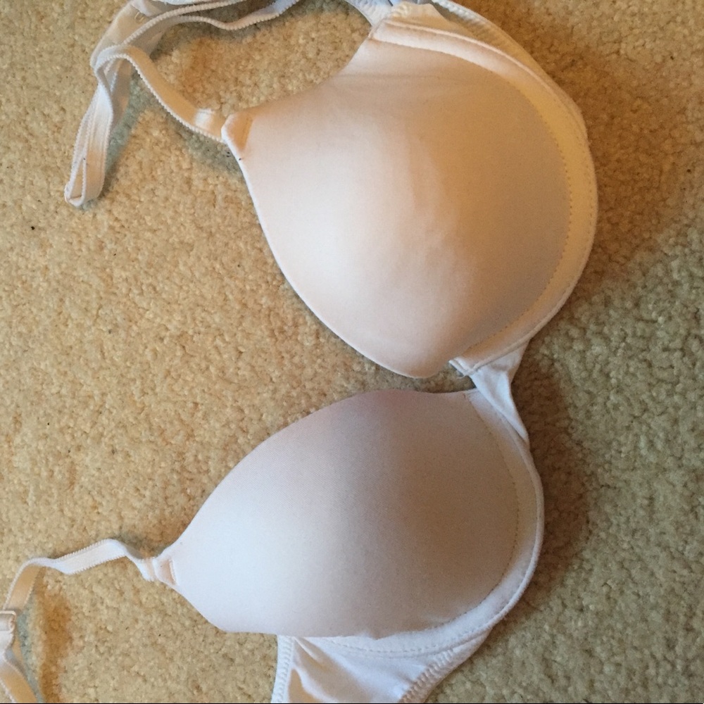 White Victoria's Secret bra