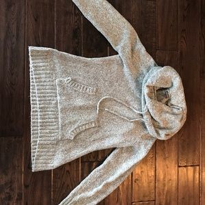 Eddie Bauer cowl neck sweater. Worn one time.