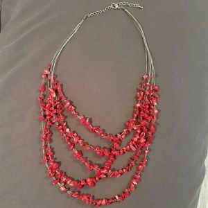 Red necklace